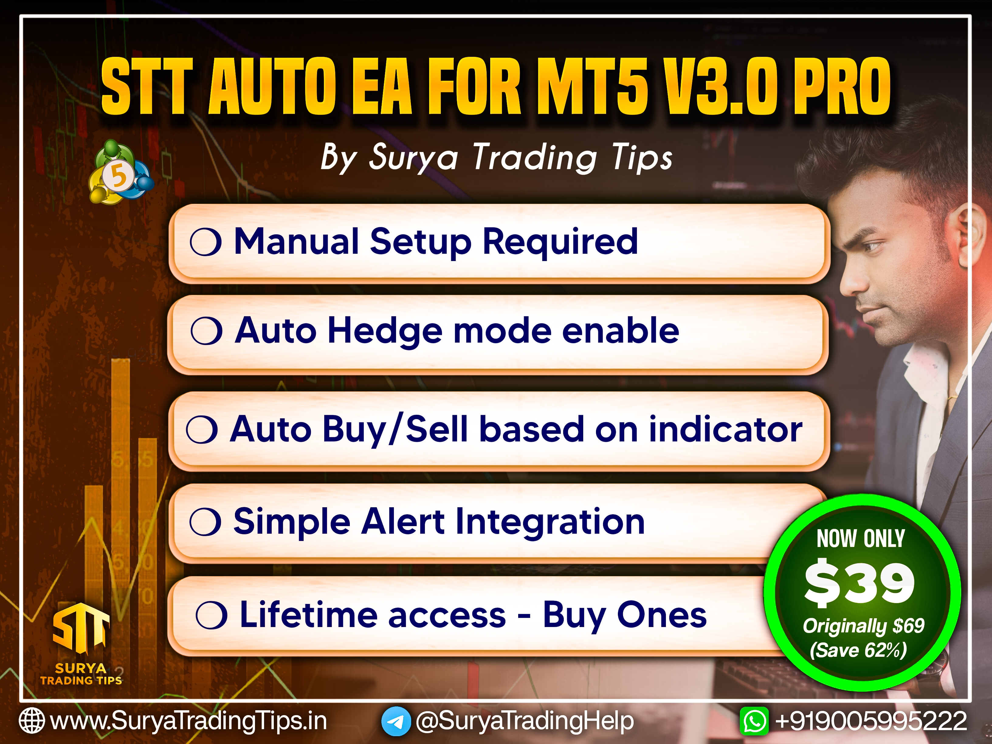 STT Auto EA For MT5 v3.0