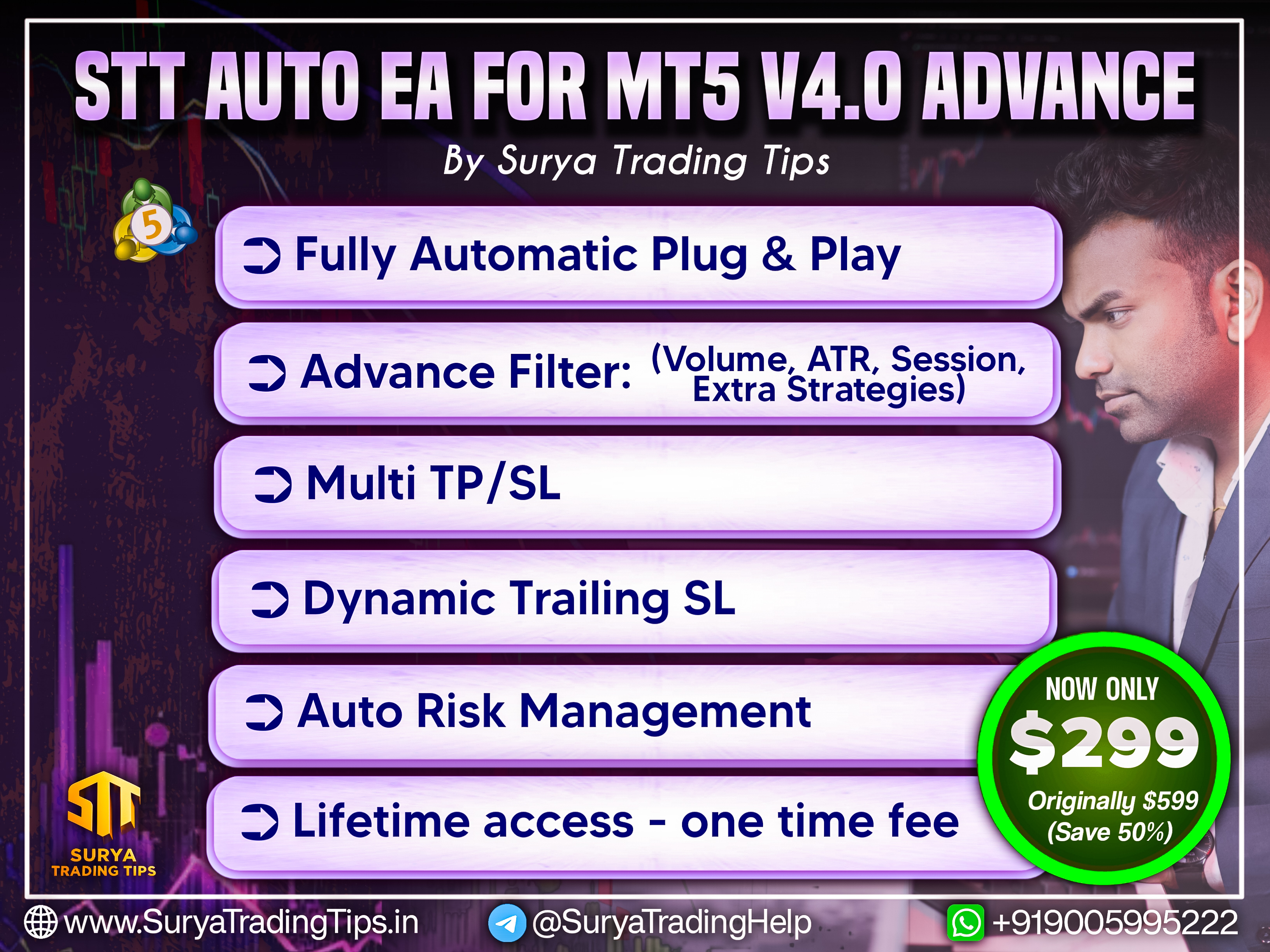 STT Auto EA For MT5 v4.0