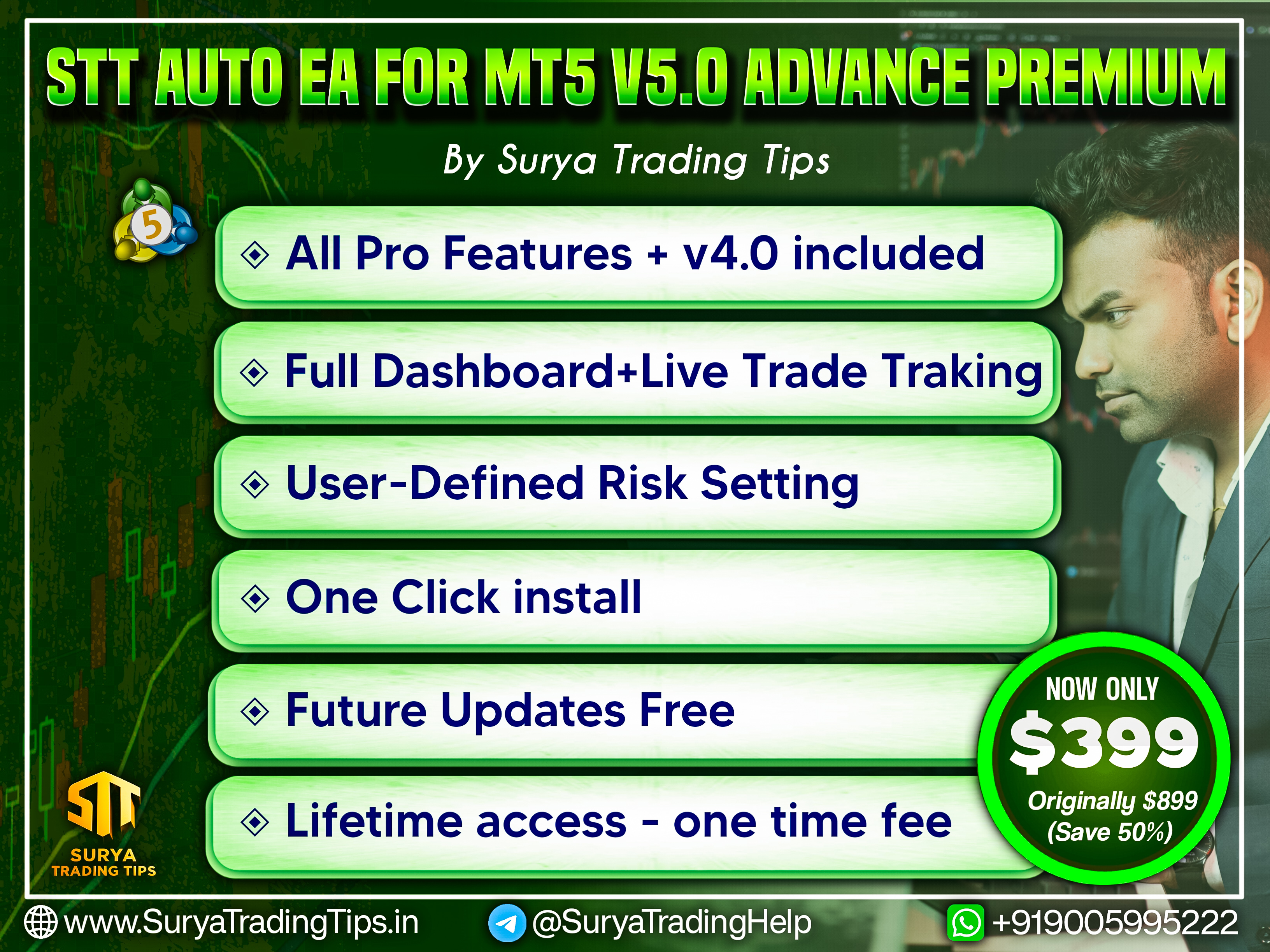 STT Auto EA For MT5 v5.0