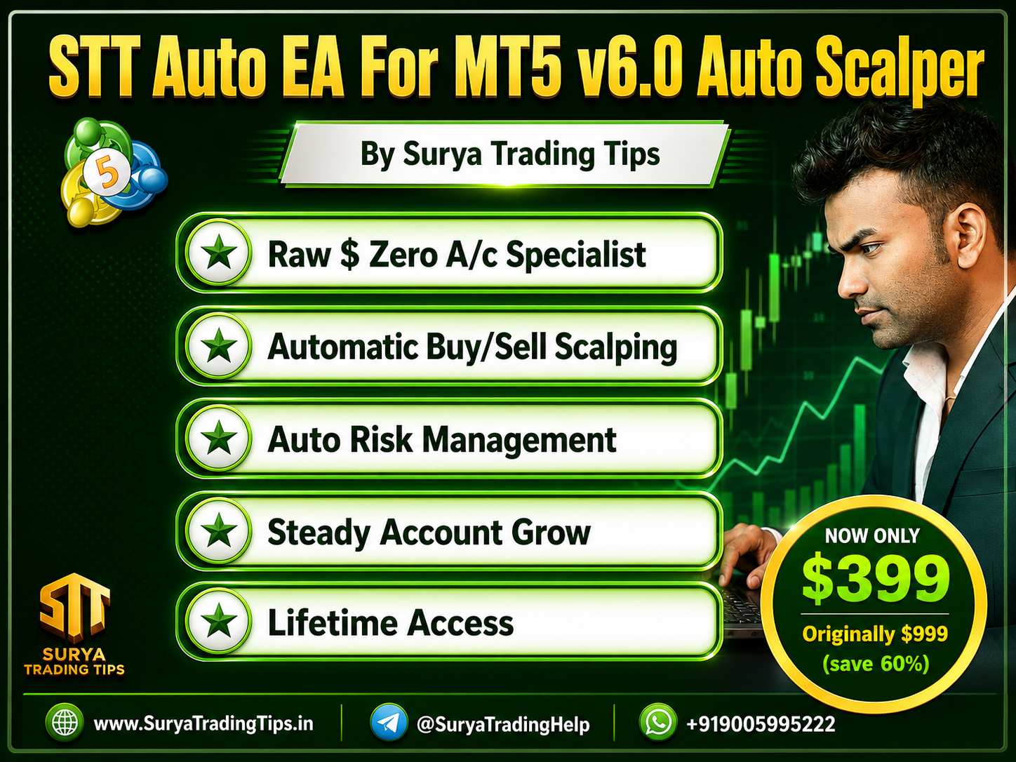STT Auto EA For MT5 v6.0
